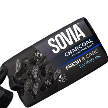 мыло туалетное sovia charcoal 140г