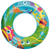 круг для плавания "дизайнерский" в ассортименте 56 см, от 3-6 лет (36013)