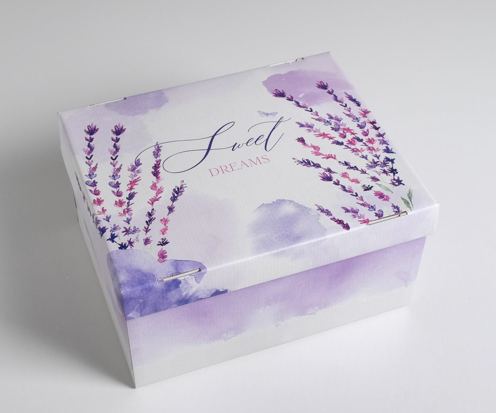 коробка складная «лаванда», 31,2 х 25,6 х 16,1 см  