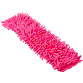 насадка для швабры из микрофибры vetta, подкладка полиэстер, 10х40см, "лапша", 4 цвета, 3702