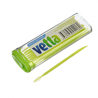 Зубочистки 30 шт VETTA, пластик, пластиковая уп. с зеркалом