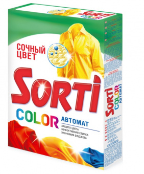 Стиральный порошок SORTI автомат в ассортименте, 350 г