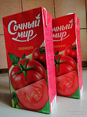  Нектар Сочный Мир томатный с солью,с мякотью 0,95
