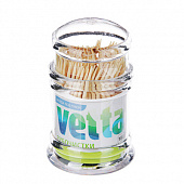 Зубочистки 180шт VETTA, бамбук, акриловая упаковка