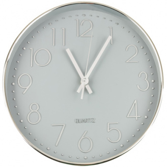 LADECOR CHRONO Часы настенные, 29,3x29,3x5 см, 1xAA, цвет серый