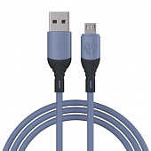 BY Кабель для зарядки Карнавал Micro USB, 1м, 2А, фиолетовый