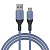 by кабель для зарядки карнавал micro usb, 1м, 2а, фиолетовый