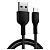 кабель hoco x20, type-c - usb, 3 а, 2м, pvc оплетка, черный