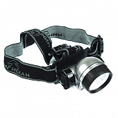 Фонарь налобный ЧИНГИСХАН 14 ярк. LED, 3xAAA, 6х4,2 см