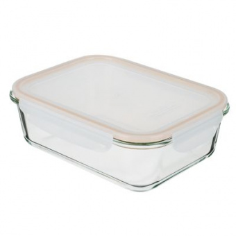  Контейнер герметичный для продуктов BY COLLECTION 1,04л (21х16,1х6,7см), жаропрочное стекло
