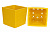 горшок квадро медовый с вкладкой кв20-34 ливингрин 6,6л
