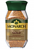 кофе натуральный растворимый сублимированный monarch gold 190г