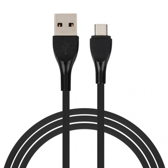 Кабель для зарядки FORZA, Акварель, Micro USB, 1м, 2A, пластик, микс цветов