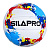 мяч волейбольный silapro 22см 5 р-р 2сл pvc2.7мм 260г