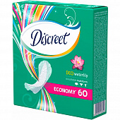 Ежедневные гигиенические прокладки DISCREET, 60шт Deo Water Lily Multiform Trio ПрепКор