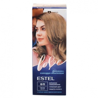 Крем-краска для волос LOVE ESTEL стойкая в ассортименте