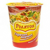 Изделия макаронные БП Роллтон лапша с говядиной стакан 70г
