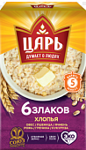 хлопья царь из 6-ти злаков 400г