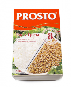 Ассорти рис+гречка ТМ PROSTO 500г