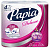 туалетная бумага papia deluxe dolce vita 4 слоя 4 рулона