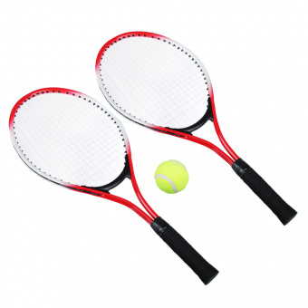 Набор для большого тенниса SILAPRO, (2 ракетки, мяч) в чехле, металл., пластик