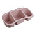 полка настенная три отделения пластик vetta classic пудровый 28x12,5x8,5см