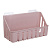 полка настенная прямоугольна пластик vetta classic пудровый 28x11x7см