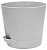 кашпо прикорневой полив серый d 200мм 3,6л