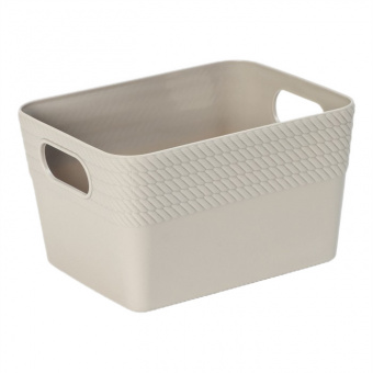 Корзина для хранения Кайма 14х11х8,5см цвет МИКС