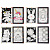 аппликация из самоклеящихся наклеек "кружочек", 2 картинки, наклейки, бумага, 21х30см, 4 дизайна
