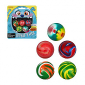 Набор каучуковых мячиков Прыгуны ИГРОЛЕНД d=2,5см 5шт