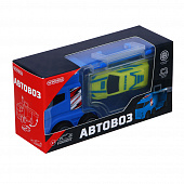 Автовоз с машинкой ИГРОЛЕНД 14,5 х7,2x5см 2 цвета