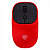 компьютерная мышь беспроводная poket, 800/1200/1600 dpi, 2.4g, питание 1xaa, красный by