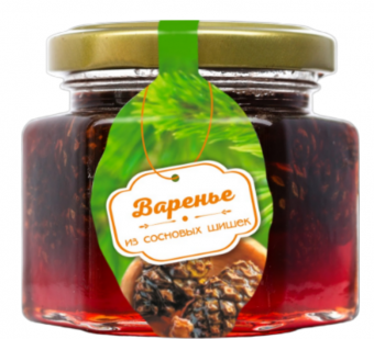 Варенье из сосновой шишки 150г