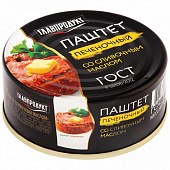Паштет печеночный со сливочным маслом Главпродукт 100г
