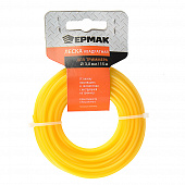 Леска для триммера квадратная ЕРМАК 3,0мм х 15м
