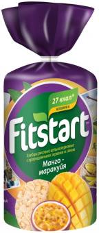 Хлебцы FITSTART рисовые Манго-маракуйя 100г