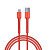 by кабель для зарядки xxl micro usb, 2 м, быстрая зарядка qc3.0, красный