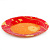 тарелка столовая мелкая pasabahce serenade orange, d=26 см