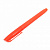 маркер-выделитель оранжевый, круглый корпус, скошенный наконечник, линия 4мм