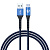 by кабель для зарядки адреналин micro usb, 1м, 3а, быстрая зарядка qc 3.0, синий