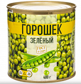 Горошек зеленый Штурвал 1 сорт ГОСТ 400г