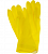 перчатки резиновые хозяйственные 1пара р-р s (с хлопк.напылением) grendy