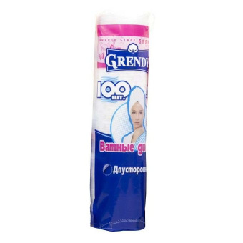Ватные диски Grendy 100 шт