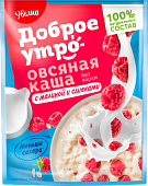 Каша овсяная малина со сливками, 40 г
