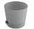 кашпо прикорневой полив мрамор d 200мм 3,6л
