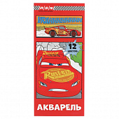 Акварель медовая Тачки 12 цветов