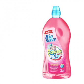 Гель для стирки BIOSAVE Бархат Цветочный сад 2л