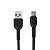 кабель hoco x33, microusb - usb, 4а, 1м, pvc оплетка, черный