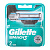 кассеты gillette mach3, 2 шт